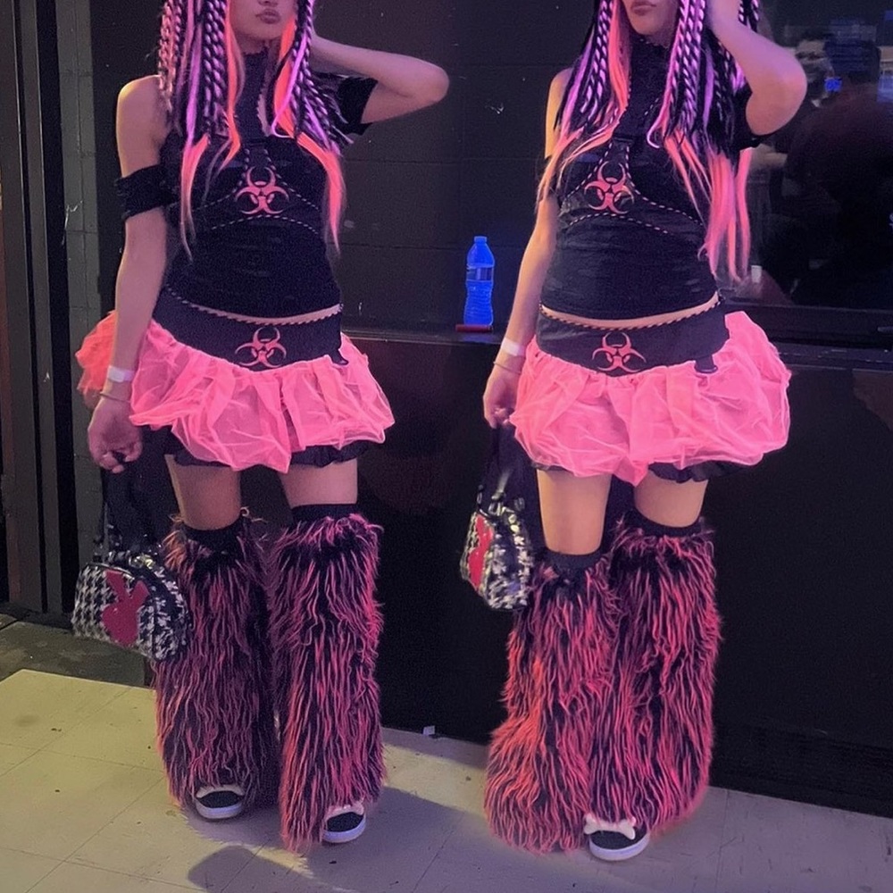 LIP SERVICE OUTFIT CYBERGOTH RAVE SET